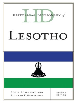 cover image of Historical Dictionary of Lesotho